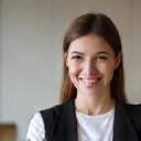 Portrait souriant d'un client satisfait